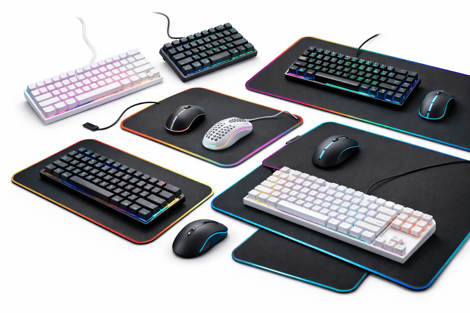 Klaviatuurid, hiired & hiirematid