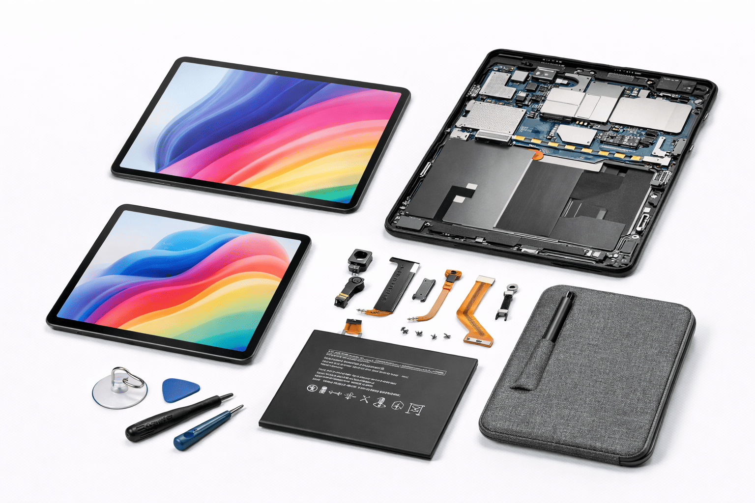 Tahvelarvutite varuosad