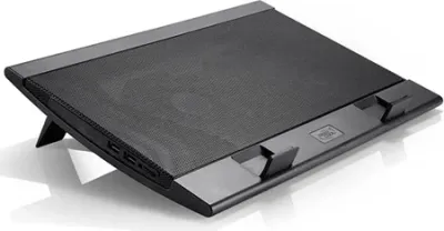 Deepcool | Laptop cooler Wind Pal FS , slim, portabel , highe performance, two 140mm fans, 2 xUSB Hub, up tp 17" | 382x262x46mm mm | 922g g DP-N222-WPALFS
