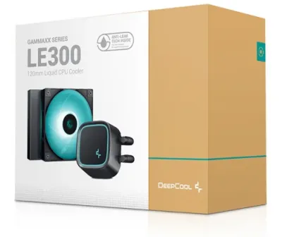 Deepcool | LE300 Marrs | CPU Liquid Cooler | Black | Intel, AMD R-LE300-BKLNMG-G-1