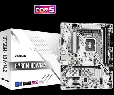 MB B760 S1700 MATX B760M-HDV/M.2 D4 ASROCK