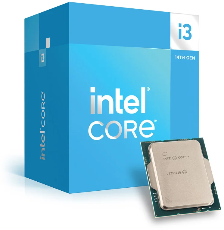 Intel | i3-14100F | FCLGA1700 | Processor threads 8 | Intel Core i3 | Processor cores 4