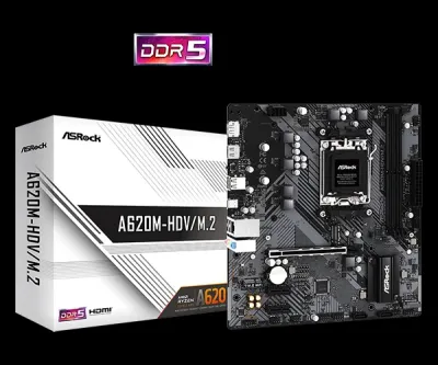 MB AMD A620 SAM5 MATX A620M-HDV/M.2 ASROCK