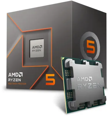 CPU AMD RYZEN X5 R5-8400F SAM5 MPK 65W 4200 100-100001591MPK AMD