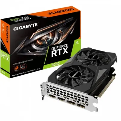 VGA PCIE16 RTX3050 6GB GDDR6 GV- N3050WF2OCV2-6GD GIGABYTE