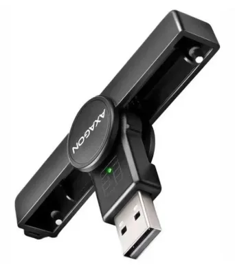 CARD READER POCKET SMARTCARD USB2.0 CRE-SMPA AXAGON