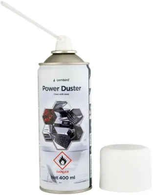 COMPRESSED AIR DUSTER 400ML CK-CAD- FL400-01 GEMBIRD