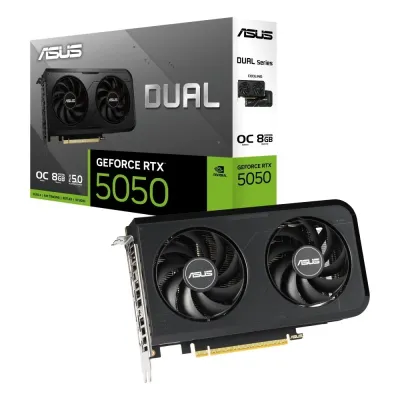 VGA PCIE16 RTX5050 8GB GDDR6 DUAL- RTX5050-O8G ASUS