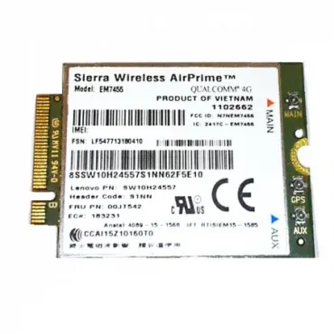Lenovo 4G LTE modem EM7455 1102662 SW10H24557