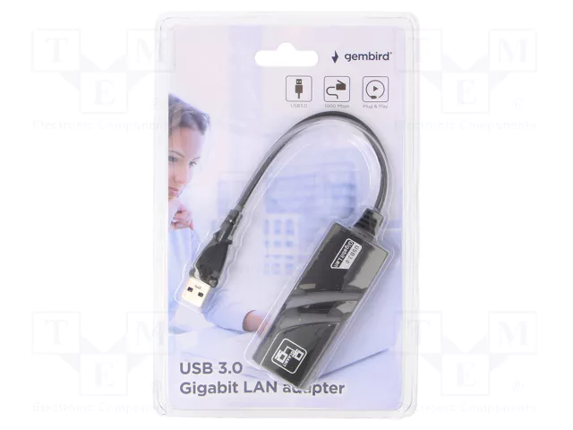 Gembird Gigabit LAN adapter USB 3.0, NIC-U3-02