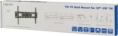 Logilink BP0012 TV Wall mount, 32–55", tilt -14°, 25 mm