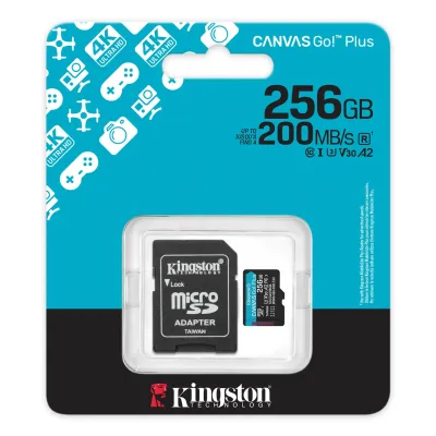 MEMORY MICRO SDXC 256GB UHS-I SDCG4/256GB KINGSTON