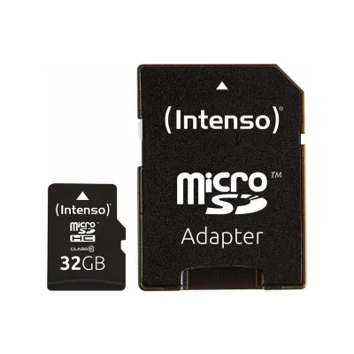 MEMORY MICRO SDHC 32GB C10 W/ADAPTER 3413480 INTENSO