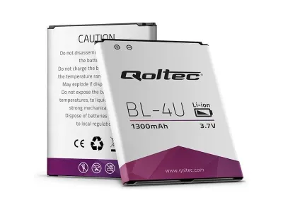 Qoltec Battery for Nokia BL-4U 500E 66 8800 ; 1300mAh