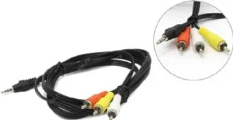 3,5mm to rca kaabel cca-4p2r-2m 4pin to rca