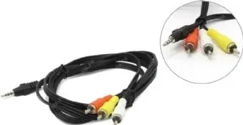 3,5mm to rca kaabel cca-4p2r-2m 4pin to rca