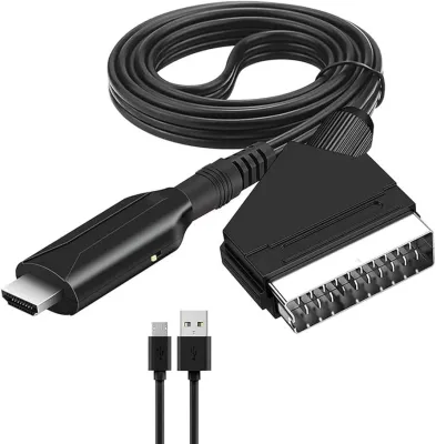 1080P Scart to HDMI Compatible